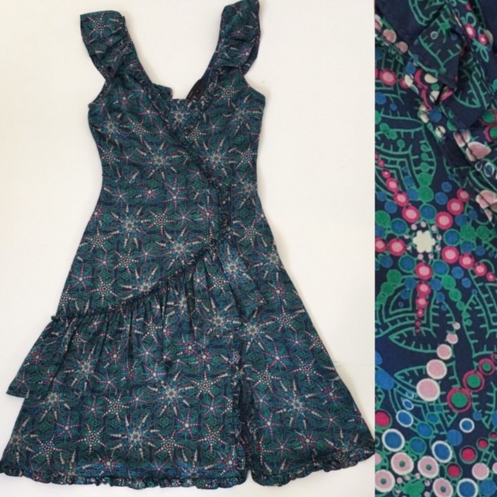 SOLD Marc Jacobs Silk Printed Dress Size 2